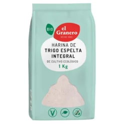 Pack 2x Harina de Trigo Espelta Integral Bio El Granero 1kg