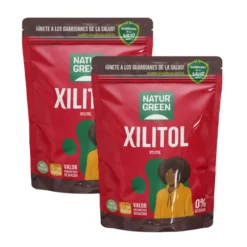 Pack Xilitol Azúcar de Abedul Naturgreen 2 uds de 500 g