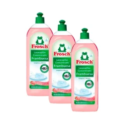 Pack 3 x Lavavajillas frambuesa Frosch 750 ml
