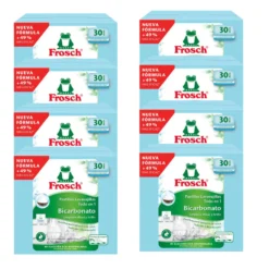 Pack 8x Lavavajillas, Frosch, 30 pastillas