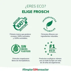 Pack 8X Lavavajillas limón Eco Frosch 750 ml
