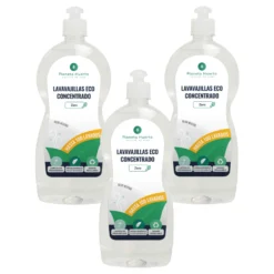Pack 3xLavavajillas manual hipoalergénico sin perfume ECO Planeta Huerto 750 ml