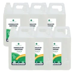 Pack 6xLavavajillas ManualTé Verde ECOPlaneta Huerto 5l
