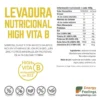 Pack 2x Levadura nutricional vitamina B12 en copos Energy Feelings, 1 Kg