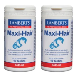 Pack 2xMaxi-Hair Lamberts60 tabletas