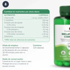Pack 3xMelatonina complex Planeta Huerto 120 caps