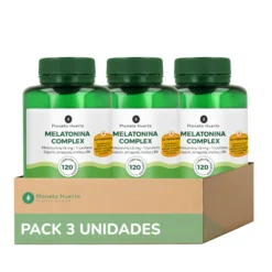 Pack 3xMelatonina complex Planeta Huerto 120 caps