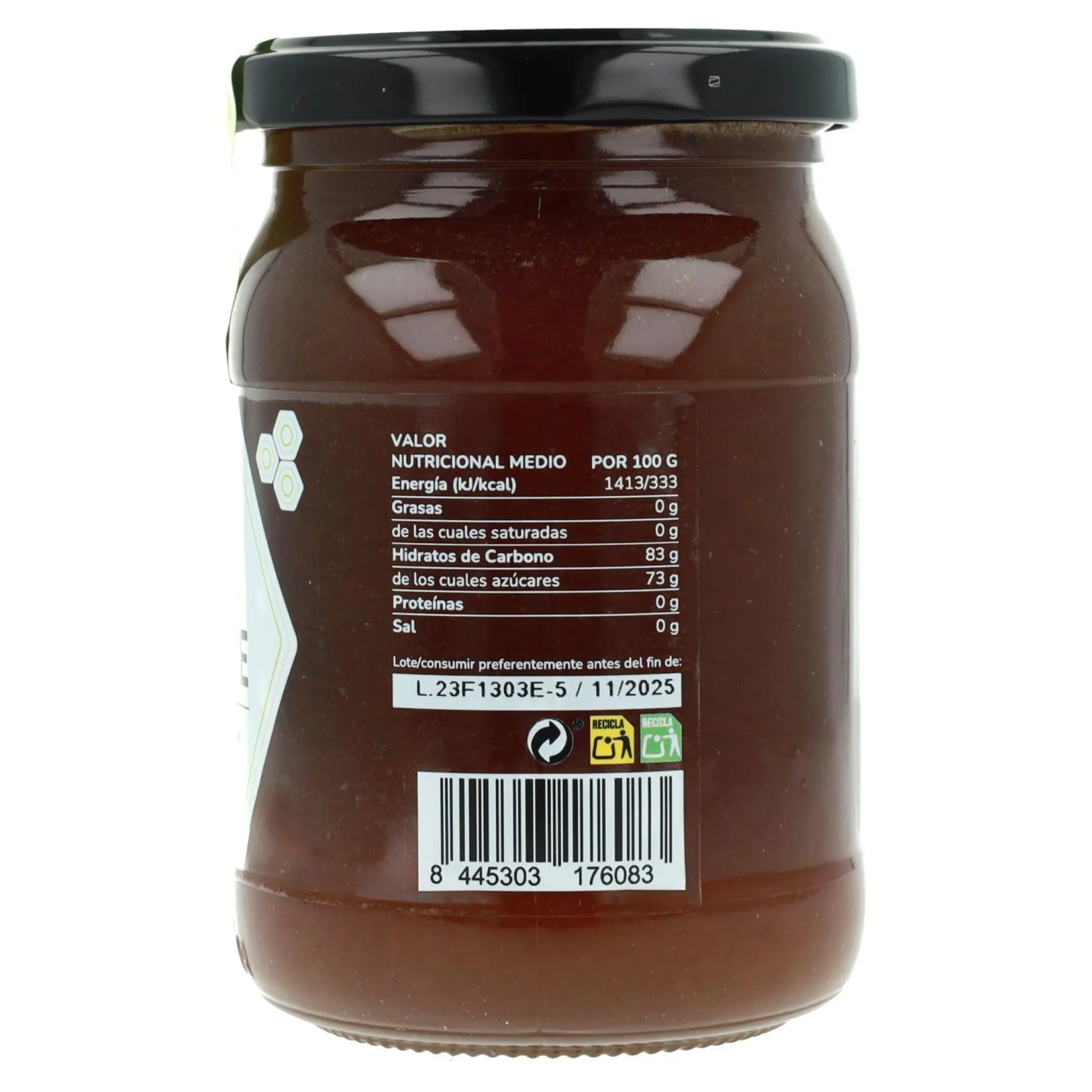 Pack 6x Miel Cruda de Bosque Planeta Huerto 500 gr