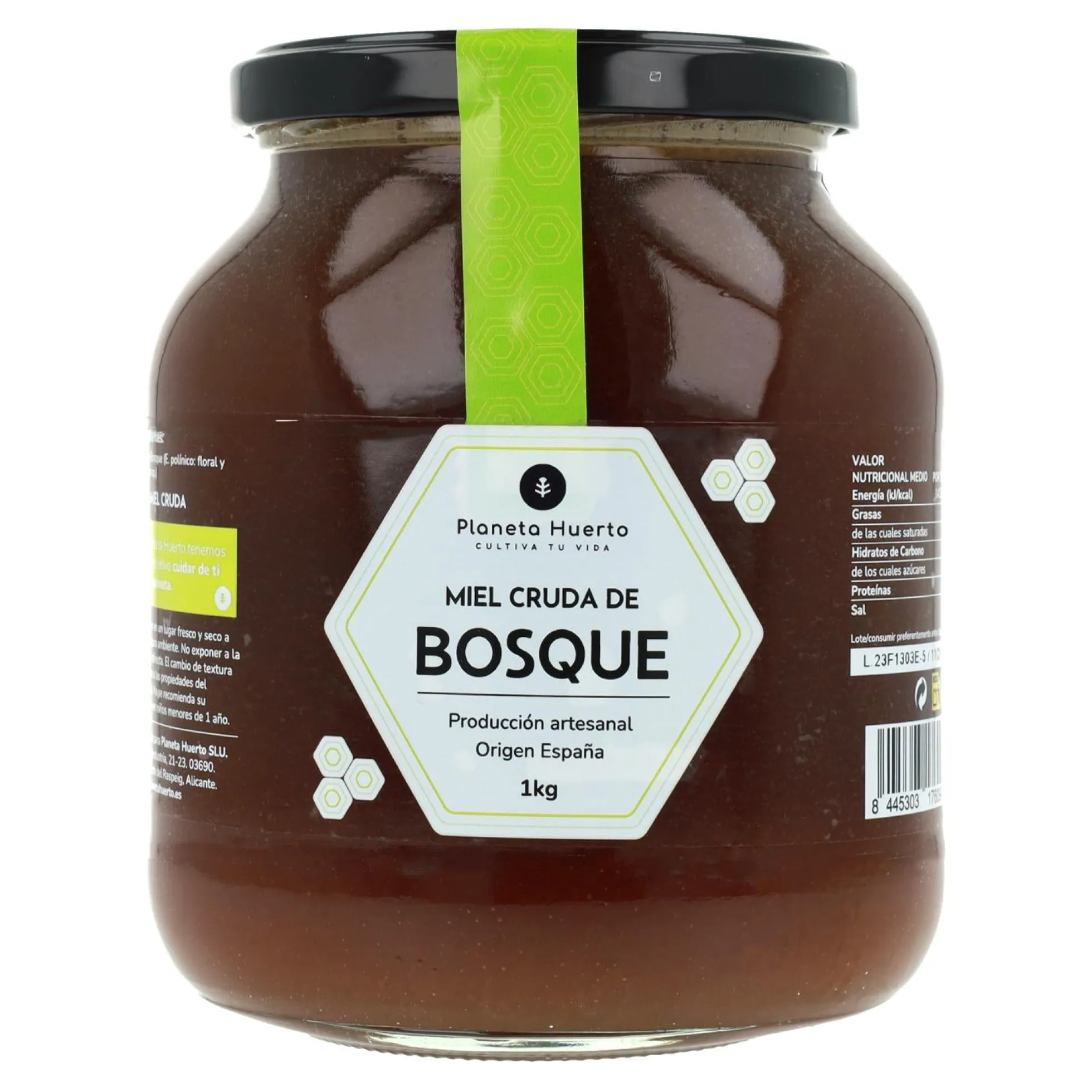Pack 6x Miel Cruda de Bosque Planeta Huerto 1 Kg