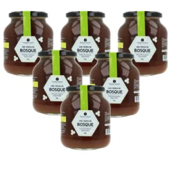 Pack 6x Miel Cruda de Bosque Planeta Huerto 1 Kg