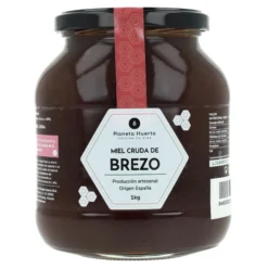 Pack 6x Miel Cruda de Brezo Planeta Huerto 1 Kg