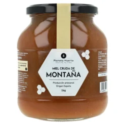 Pack 6x Miel Cruda de Montaña Planeta Huerto 1 Kg
