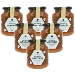 Pack 6x Miel Cruda de Montaña Planeta Huerto 500 g