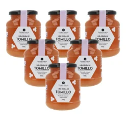 Pack 6x Miel Cruda de Tomillo Planeta Huerto 500 g