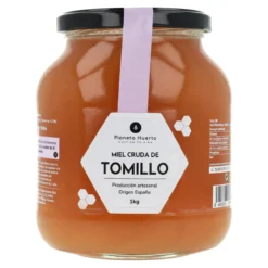 Pack 6x Miel Cruda de Tomillo Planeta Huerto 1 Kg