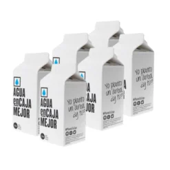 Pack 6 x 500 ml Agua Mineral Natural en Caja Mejor