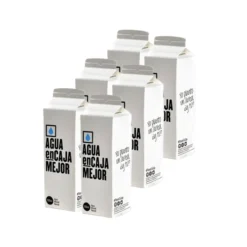 Pack 6 x 300 ml Agua Mineral Natural en Caja Mejor