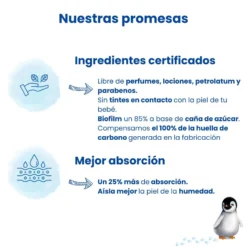 Pack 2x Pañales T1 (2 - 5 Kg) Pingo 27 Uds