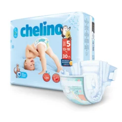 Pack 6 x Pañal T5 Pasitos (13-18Kg) 30 uds, Chelino
