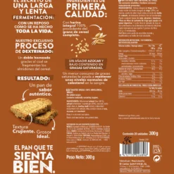 Pack 2x Pan Dextrin tradicional Santiveri 300 g