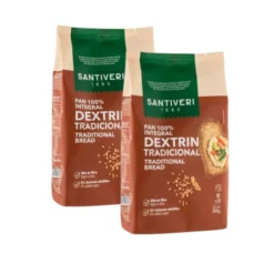 Pack 2x Pan Dextrin tradicional Santiveri 300 g
