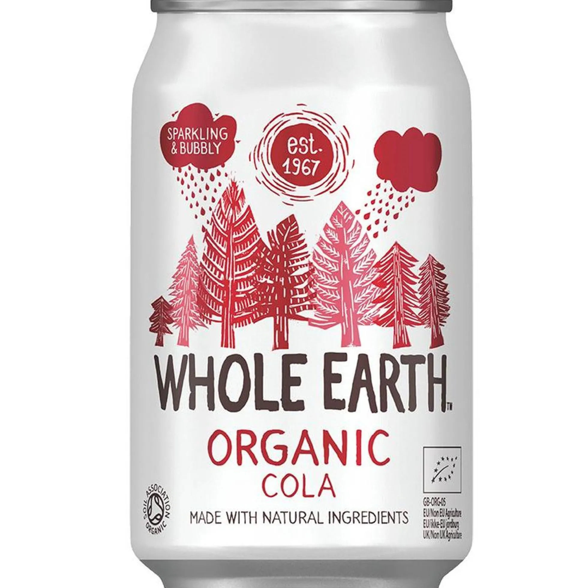 Pack x6 Refresco BIO cola Whole Earth 330ml