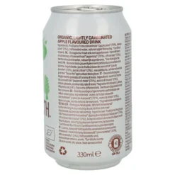 Pack x6 Refresco Bio Manzana, 330 ml. Whole Earth
