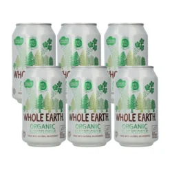 Pack x6 Refresco Bio Sauco, 330 ml Whole Earth