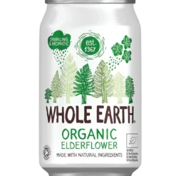 Pack x6 Refresco Bio Sauco, 330 ml Whole Earth