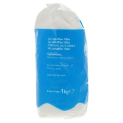 Pack 2x Sal marina atlantica fina, Biocop, 1kg