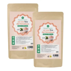 Pack 2x Sal rosa del Himalaya ECO Planeta Huerto 1 kg