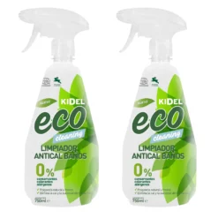 Pack 2x Spray Limpiador Baños Antical Kidel Mimidu ECO 750 ml