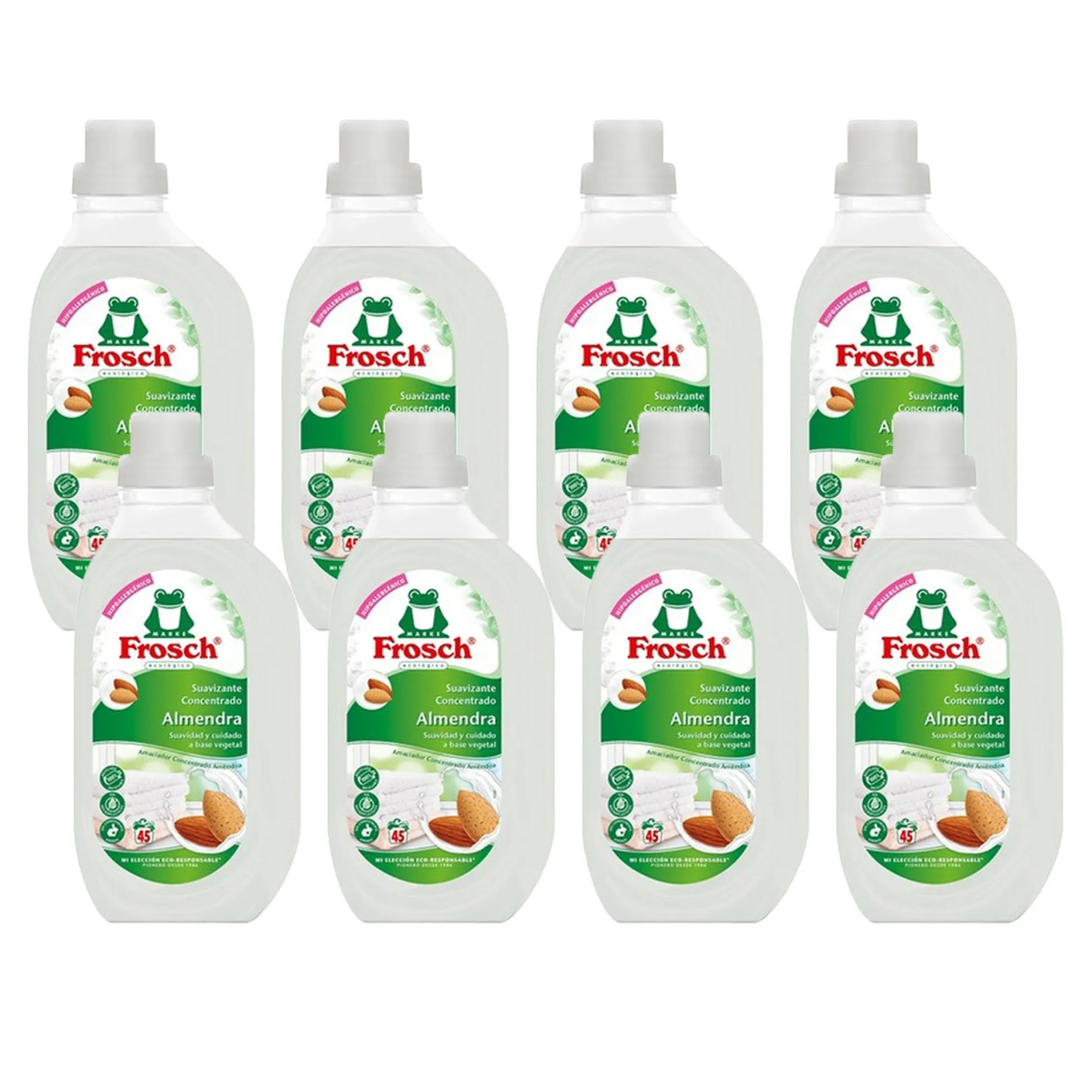 Pack 8x Suavizante Almendras Frosch 900 ml