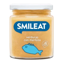 Pack 3x Tarrito BIO verduras y merluza +6 meses Smileat 230g