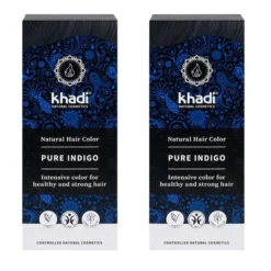 Pack 2x Tinte natural Índigo puro, Khadi, 100 g