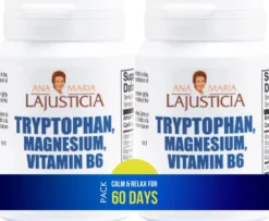 Pack 2xTriptófano con Magnesio y Vit B6 Ana María LaJusticia, 2 ud de 60 comprimidos