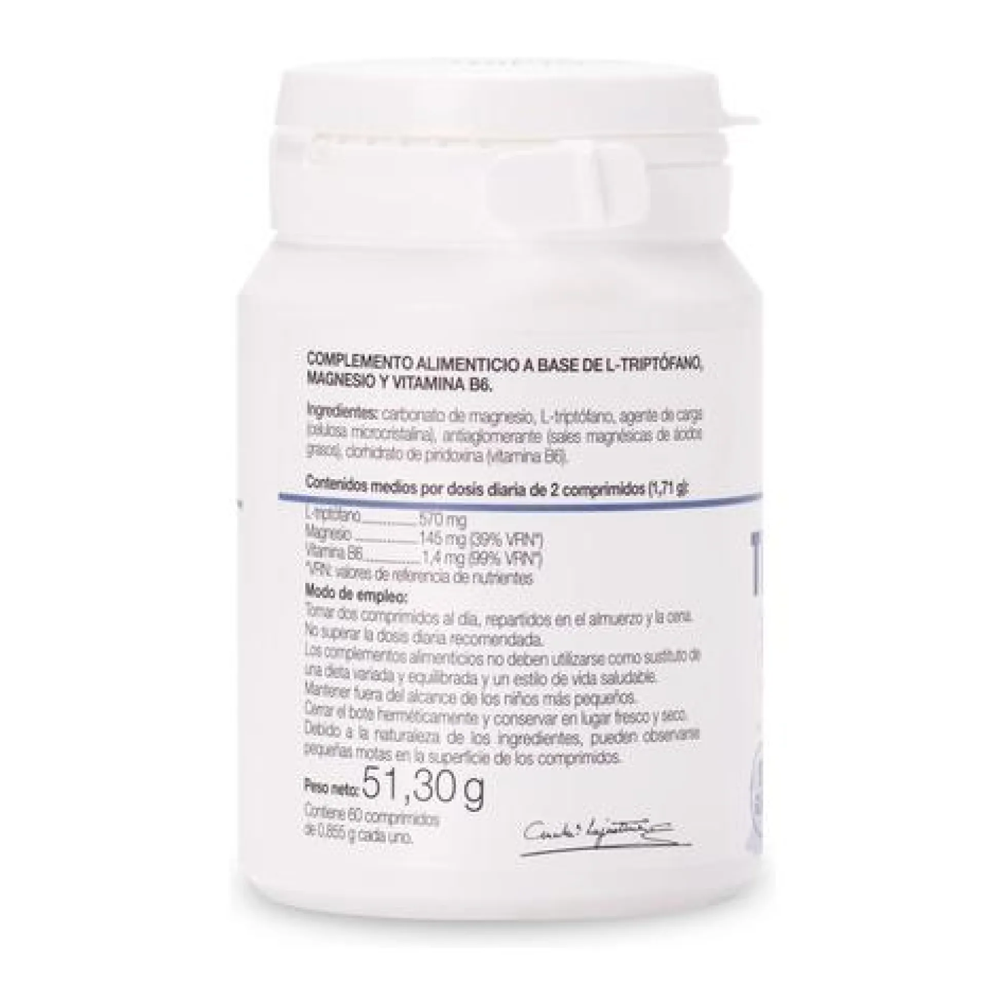 Pack 2xTriptófano con Magnesio y Vit B6 Ana María LaJusticia, 2 ud de 60 comprimidos
