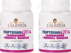 Pack X2 Triptófano plus con ashwagandha + rhodiola y magnesio Ana María LaJusticia 60 comprimidos
