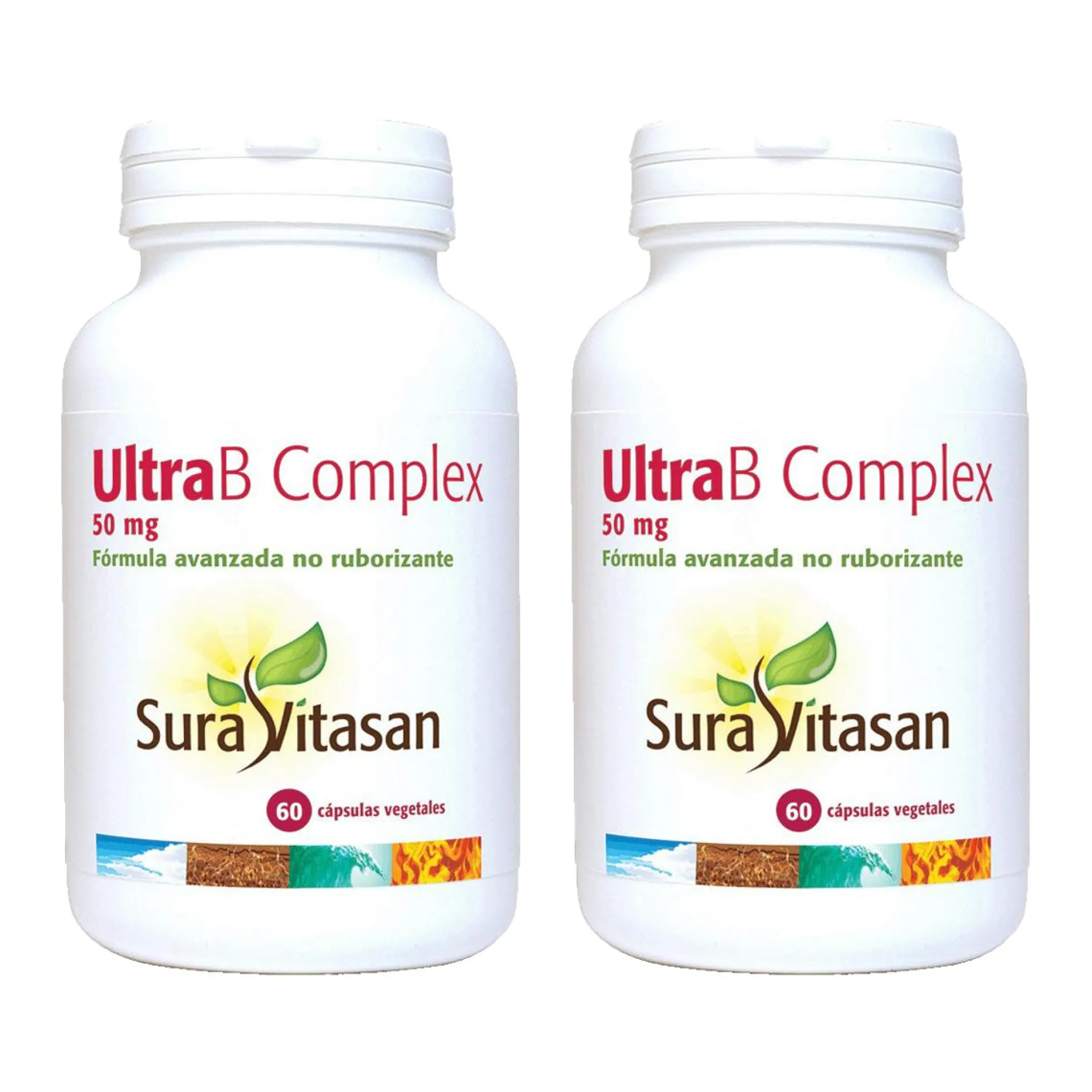 Pack 2x Ultra B Complex (Formula Coenzimada) 60 Cápsulas Sura Vitasan