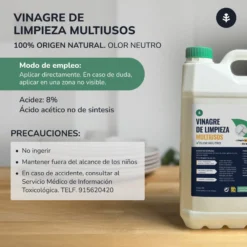 Pack 12 x Vinagre Blanco de Limpieza Planeta Huerto 1L