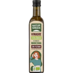 Pack 6x Vinagre de Sidra de Manzana Bio sin filtrar NaturGreen 500 ml