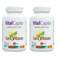 Pack 2x VitalCapilar, Sura Vitasan, 30 Perlas