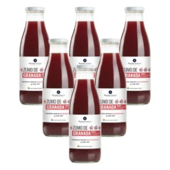 Pack 6x Zumo de Granada 100% fruta exprimida Eco Planeta Huerto 750ml