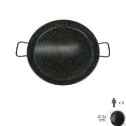 Paellera Valenciana Esmaltada 2personas / 26 cm