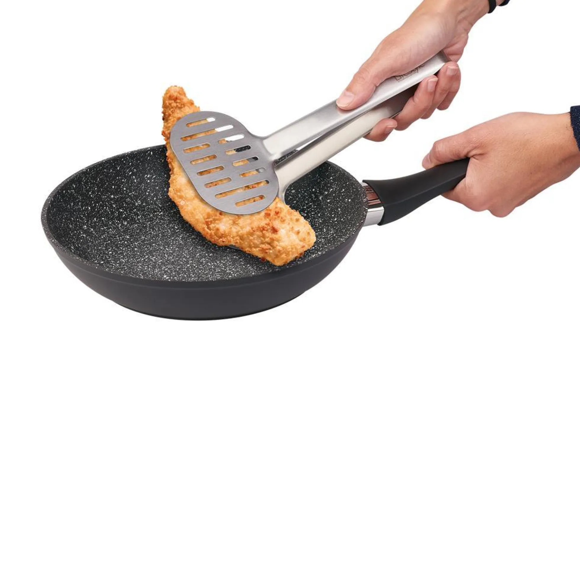 Pala Pinza Servir Ancha Inoxidable 2098