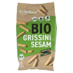 Palitos grissini sésamo Sin gluten Schnitzer 100 g