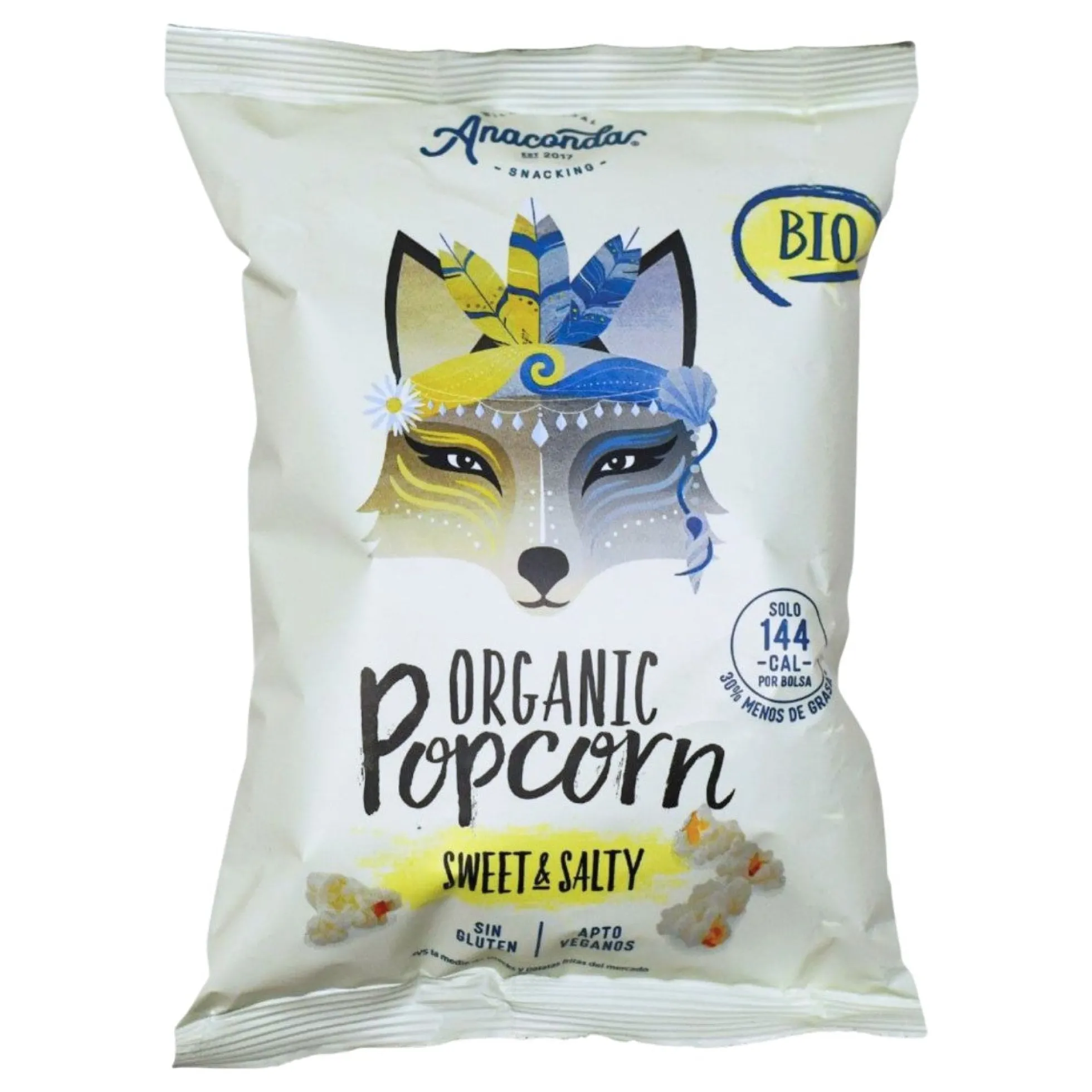 Palomitas Sweet&Salty BIO Anaconda 30g
