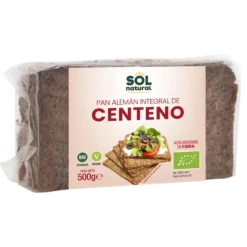 Pan alemán de centeno integral Sol Natural 500 g