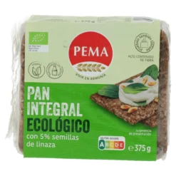 Pan Centeno 5% Semillas de Linaza Pema 375 g