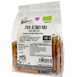 Pan Ácimo De Espelta Integral Con Sésamo Bio 150 Gr